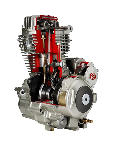 OHV-van het Kratmotoren CG150 van de Motormotorfiets CDI van de de Benzinebrandstof Ontstekingswijze