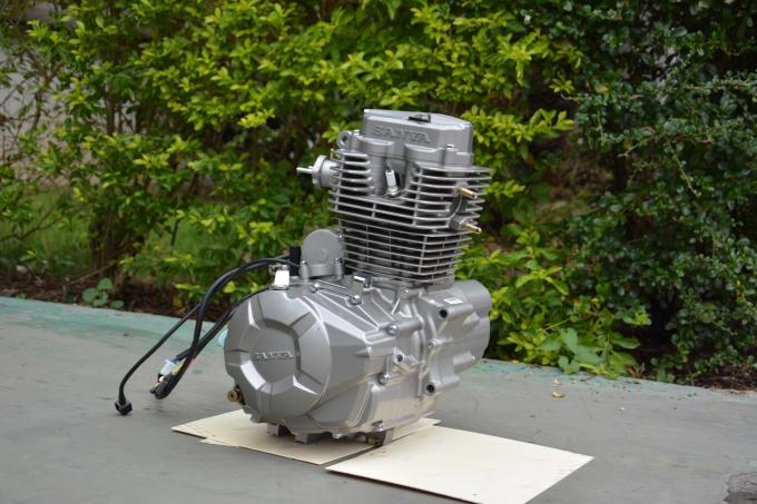 Lichte van het Kratmotoren van de Koppelingscg150cc Motorfiets Motor Vijf Toestellen Diagonaal Type